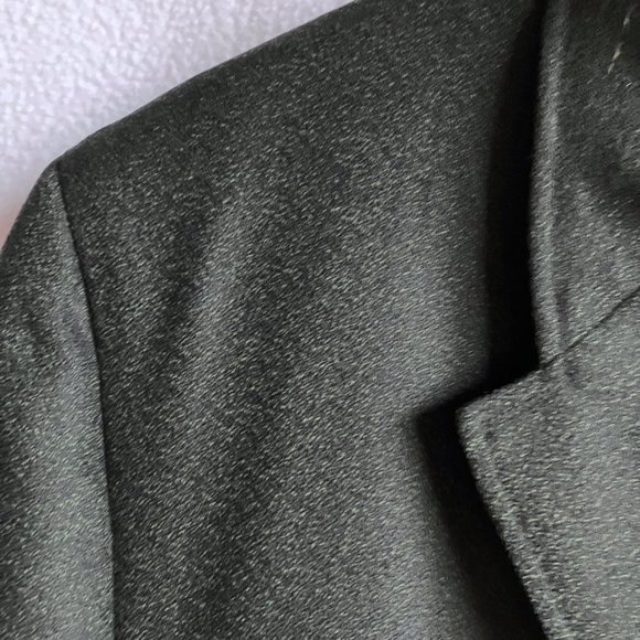 1960s Men's Black & Blue Topcoat - Picture 4 of 15